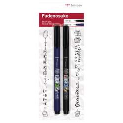 TOMBOW® | Fudenosuke Colour Brush pen — pack of 2