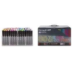 Graph'it | THE BOX Dual-Marker set — 80 markers