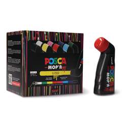 uni | POSCA MOP'R Pigment Markers PCM-22 — set of 8