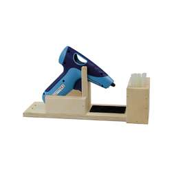 Pebaro | Holder for hot glue guns — plywood
