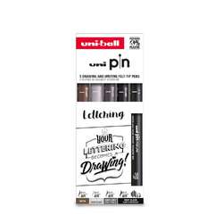uni-ball | uni pIn Lettering FINE LINE pen set — 5 pens
