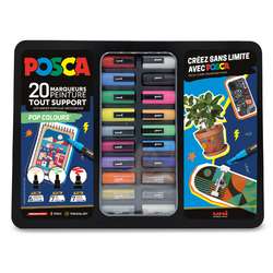 uni POSCA | Paint Marker sets — 20 markers