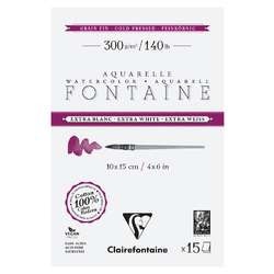 Clairefontaine | FONTAINE Cold Pressed Watercolour Paper — extra white