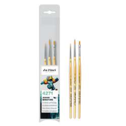 da Vinci | JUNIOR SYNTHETICS MINIATURE brush set — series 4271
