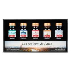 Jacques HERBIN | Writing Ink Set 'Les couleurs de Paris' — 5 x 10 ml bottles