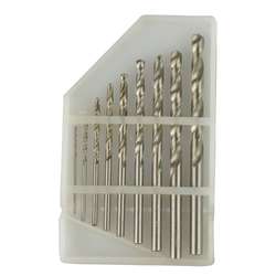 PEBARO | HSS Twist Drill set — 9 drill bits