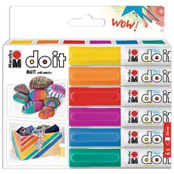 Marabu | do it MATT Craft Marker set — pack of 6