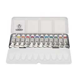 Schmincke | HORADAM® GOUACHE Metal Box set 716 — 12 x 5 ml tubes