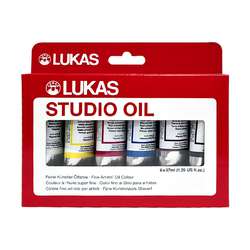 LUKAS | STUDIO OIL set — 6 x 37 ml tubes