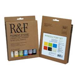 R&F® | HANDMADE PAINTS Pigment Sticks® — 6 x 38 ml sets