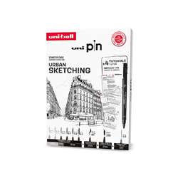 uni-ball | uni pIn STARTER CASE — URBAN SKETCHING
