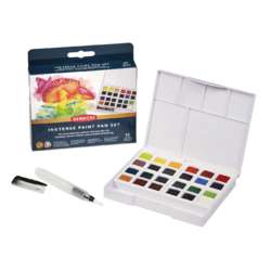 DERWENT | INKTENSE Paint Pan set — 24 half pans
