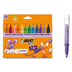 BiC® | KIDS KID COULEUR Felt pens — pack of 12