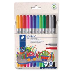 STAEDTLER® | Noris® viltstift ○ dubbelzijdig — 12-set