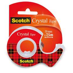 3M | Scotch™ Crystal Tape Roll & Dispenser —  + 1 free roll