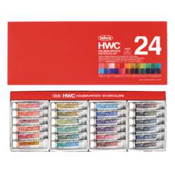 HOLBEIN | HWC ARTISTS' WATERCOLOUR™ Granulating set — 24 x 5 ml tubes