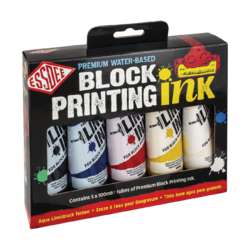 ESSDEE | BLOCK PRINTING ink set — 5 x 100 ml