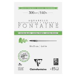 Clairefontaine | FONTAINE Watercolour paper — extra white