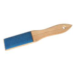 PEBARO | File Brush — wooden handle