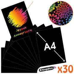 Cléopâtre | Scratch Sheets — 30 x A4