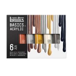 Liquitex® | BASICS™ ACRYLIC paint sets — 6 x 118 ml
