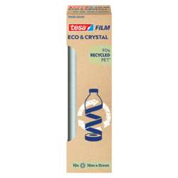 tesa® | FILM ECO & CRYSTAL Adhesive tape — 10 rolls
