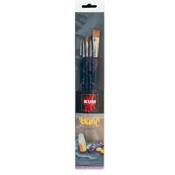 KUM® | Volane Oil & Acrylic brush set — 5 brushes