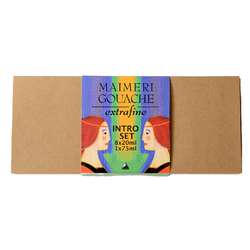 MAIMERI | GOUACHE extrafine INTRO SET — 8 x 20 ml tubes