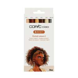 COPIC® | ciao marker — set of 5 + 1 ○ portrait 2