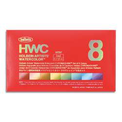 HOLBEIN | HWC ARTISTS' WATERCOLOUR™ CHROMASHINE set — 8 x 5 ml