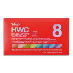HOLBEIN | HWC ARTISTS' WATERCOLOUR™ CHROMA PEARL set — 8 x 5 ml tubes