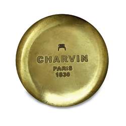 CHARVIN | Brass Palette — 6 cm diameter