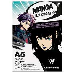 Clairefontaine | MANGA ILLUSTRATION sketch pads — 250 gsm