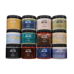 Speedball® | MID-FIRE™ GLAZE 1180-1220°C — Bulk Pack of 12