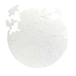 Cléopâtre | Round Blank Jigsaw Puzzle — 41 pieces