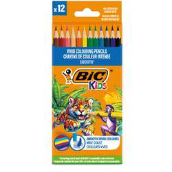 BiC® | Kids VIVID COLOURING PENCILS — packs