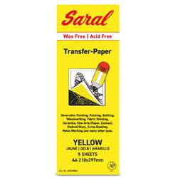 Saral® | Wax-Free Transfer paper packs — 5 individual sheets