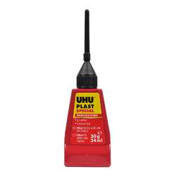 UHU® | PLAST SPEZIAL Model-Making Adhesive — 30 g applicator bottle