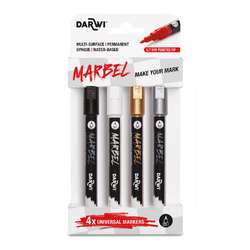 DARWI® | MARBEL Universal Markers — set of 4