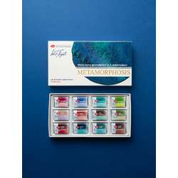WHITE NIGHTS™ | Extra-Fine Watercolour set Metamorphosis — 12 pans in cardboard box