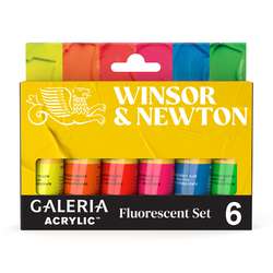 WINSOR & NEWTON™ | GALERIA ACRYLIC™ Fluorescent set — 6 x 20 ml