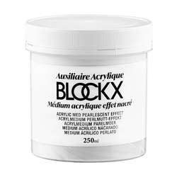 BLOCKX | Pearlescent Acrylic medium — 250 ml