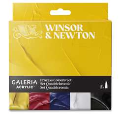 WINSOR & NEWTON™ | GALERIA ACRYLIC™ sets — 5 x 60 ml tubes