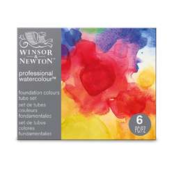 WINSOR & NEWTON™ | Professional Watercolour sets — 6 x 5 ml tubes
