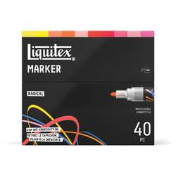Liquitex® | MARKER Radical set — 40 markers