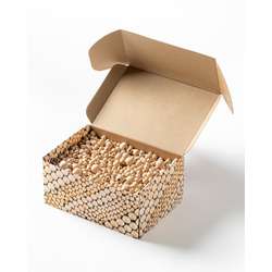 folia® | Natural Wooden Beads — Jumbo pack