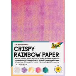 folia® | CRISPY RAINBOW PAPER — iridescent paper mix