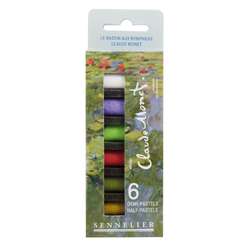 SENNELIER | PASTELS A L'ÉCU Claude Monet Water Lilies set — 6 half pastels