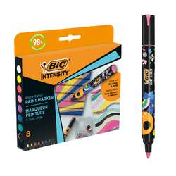 BIC® | iNTENSITY® Paint Marker themed sets — 8 markers