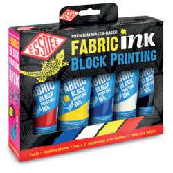 ESSDEE | FABRIC Block Printing Ink set — 5 x 100 ml